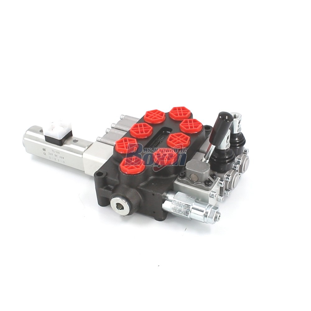 High Performance Q45-DT-2OT 3 Spool Monoblock Valve for Hydraulic Systems main image